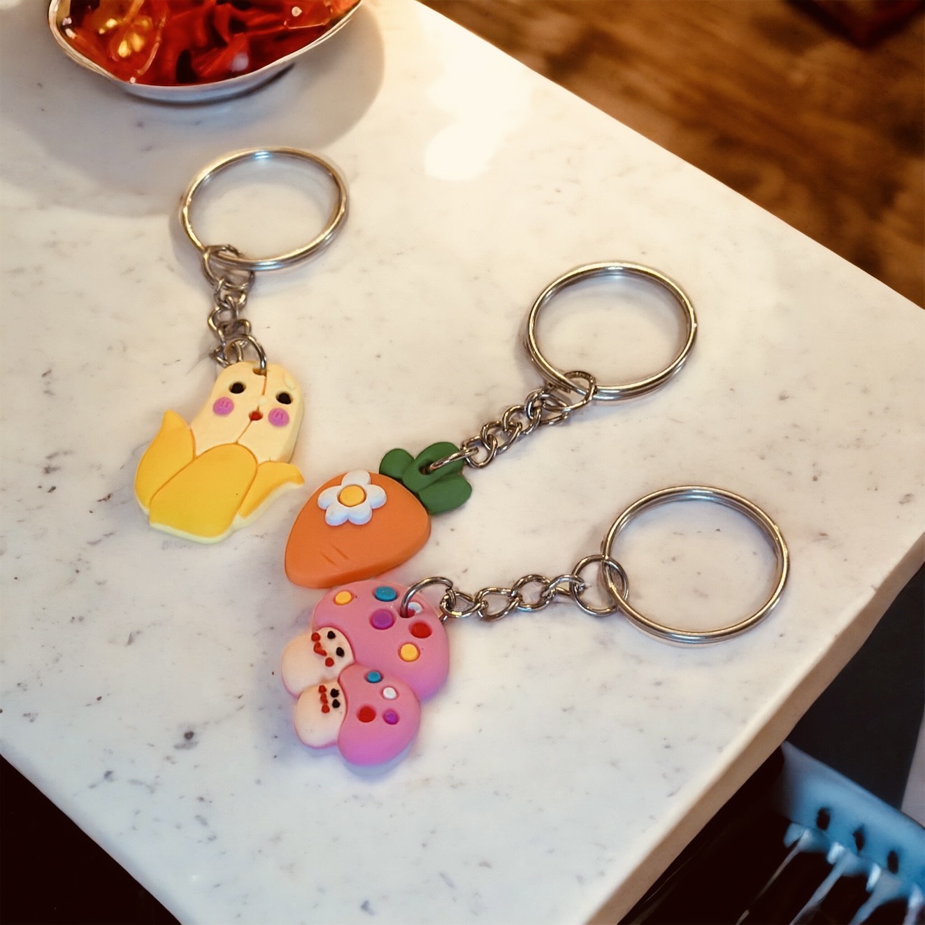 Fruit Collection Keychains