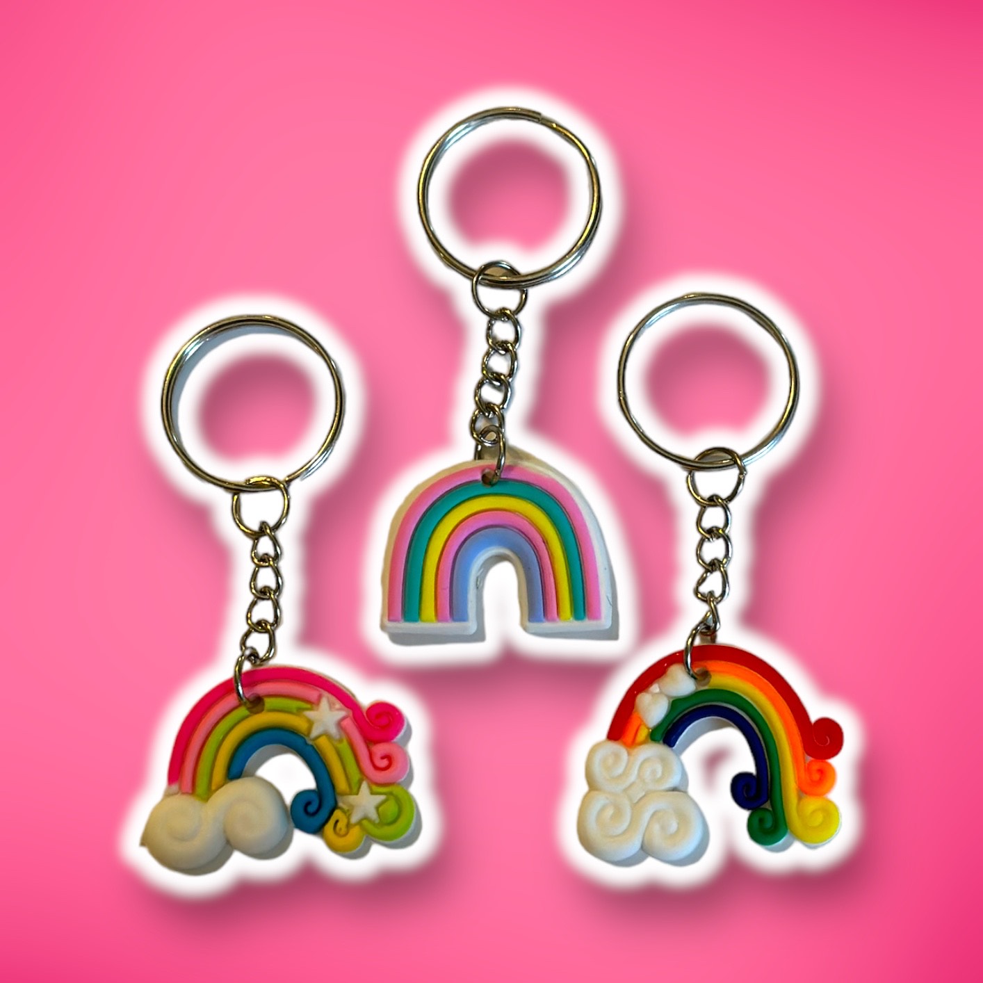 Rainbow Collection Keychains